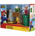 COFFRET SUPER MARIO 3 FIGURINES ET 2 ACCESSOIRES : DIORAMA DU DESERT - FIGURINE NINTENDO - JAKKS