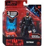 COFFRET THE BATMAN FIGURINE BATMAN NOIR 10 CM AVEC 3 ACCESSOIRES MYSTERE - DC - SPIN MASTER - 20132976