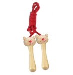 CORDE A SAUTER EN BOIS OURSON - CLASSIC WORLD - JEU DE RECRE