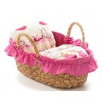 COUFFIN GARNI PRINCESSE ROSE POUPON 36 CM - BAYER CHIC 2000 - 23304