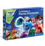 CRISTAUX ET PIERRES PRECIEUSES - LABO SCIENCE & JEU - CLEMENTONI - 52345 - MINERALOGIE, GEOLOGIE