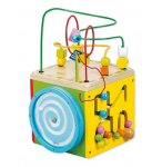 CUBE LOOPING MULTI-ACTIVITES EN BOIS - CLASSIC WORLD - JEUX PREMIER AGE