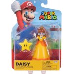 DAISY AVEC SUPER ETOILE JAUNE : FIGURINE SUPER MARIO 13 CM - FIGURINE NINTENDO ARTICULE - JAKKS