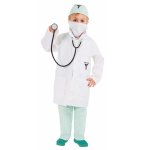 DEGUISEMENT DOCTEUR AVEC STETHOSCOPE 7/8 ANS ENFANT - COSTUME BLOUSE MEDECIN - IMITATION - PANOPLIE