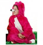 DEGUISEMENT OURS ROSE 4 ANS ENFANT - ANIMAL - COSTUME FILLE - GARCON - CARNAVAL - FETE