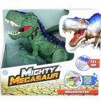 DINOSAURE T-REX VERT MECHANT - DINO MEGASAUR MEGAHUNTER INTERACTIVE AVEC SONS - 28 CM DE HAUT - DRAGON-I TOYS