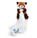 DOUDOU ATTACHE SUCETTE PELUCHE PANDA ROUX 12 CM - UNICEF - DOUDOU ET COMPAGNIE - DC3982