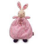 DOUDOU MARIONNETTE LAPIN FILLETTE PETITE ROSE 25 CM - KALOO - 969867