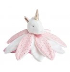 DOUDOU PETALES LICORNE ATTRAPE REVES 26 CM - DOUDOU ET COMPAGNIE - DC3547