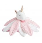 DOUDOU PETALES LICORNE ATTRAPE REVES 26 CM - DOUDOU ET COMPAGNIE - DC3547