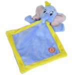 DOUDOU PLAT DUMBO L'ELEPHANT BLEU ET JAUNE - DISNEY - PELUCHE NICOTOY