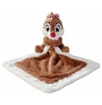 ECUREUIL TAC DOUDOU PLAT 21 X 21 CM - PELUCHE DISNEY BRUN - NICOTOY