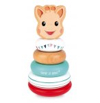 EMPILABLE CULBUTO SOPHIE LA GIRAFE EN BOIS - JANOD - J09501 - PYRAMIDE ANNEAUX BEBE