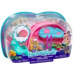 ENCHANTIMALS CAMPING CAR ESCARGOT AVEC POUPEE  ET ACCESSOIRES - FIGURINE 4 CM - MATTEL GCT42