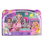 ENCHANTIMALS GLAM PARTY - FAMILLE DWYLA ET CHIENS - POUPEES, ANIMAUX, ACCESSOIRES - MATTEL - HNV26