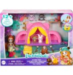 ENCHANTIMALS LE CAMPING : POUPEE OURS BILOXI ET TRAIL - 12 PIECES - MATTEL - HTW71