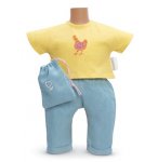 ENSEMBLE PANTALON COTE SOLEIL POUPON 30 CM - HABIT MON PREMIER COROLLE - BLM42 (405)