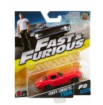 FAST & FURIOUS : CHEVY CORVETTE 1966 - VEHICULE MINIATURE ROUGE - VOITURE - MATTEL FCN87