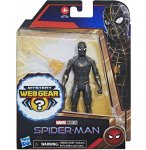 FIGURINE ARTICULEE : SPIDERMAN NOIR ET OR 15.2 CM MYSTERY WEB GEAR - SPIDER-MAN - HASBRO - F1913