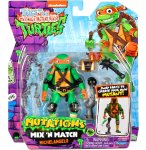 FIGURINE MICHELANGELO 12 CM - LES TORTUES NINJA TEENAGE MUTANT NINJA - MUTATIONS MIX'N MATCH - TMNT - TURTLES - GIOCHI PREZIOS