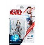 FIGURINE STAR WARS FORCE LINK 2.0 : REY 9.5 CM - ENTRAINEMENT JEDI - HASBRO - C1504