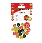 FILET DE 20 BILLES 16 MM + 1 CALOT 25 MM FLYER - SERIE COLLECTOR - KIM PLAY - JEU DE RECREATION, ADRESSE