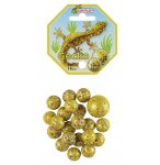 FILET DE 20 BILLES 16 MM + 1 CALOT 25 MM GECKO - KIM PLAY - JEU DE RECREATION, ADRESSE