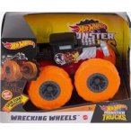 GRAND MONSTER TRUCKS WRECKING WHEELS BONE SHAKER - HOT WHEELS VOITURE NOIR - MATTEL - GKC85