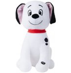 GRANDE PELUCHE DISNEY 101 DALMATIENS : CHIEN LUCKY BLANC ET NOIR  AVEC SON 50 CM 