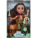 GRANDE POUPEE DELUXE : RAYA GUERRIERE 38 CM + CHAPEAU ET EPPEE - RAYA ET LE DERNIER DRAGON - DISNEY PRINCESSE