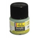 HELLER - JAUNE PALE MAT - N81 - PEINTURE POUR MAQUETTE