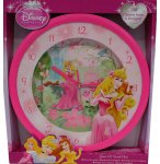 HORLOGE MURALE 3D GEANTE DISNEY BELLE AU BOIS DORMANT - MONTRE - DECORATION DE CHAMBRE