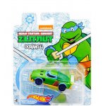  HOT WHEELS : TORTUES NINJA VOITURE LEONARDO - VEHICULE MINIATURE VERT ET BLEU - TMNT - TURTLES - MATTEL GJJ03