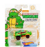 HOT WHEELS : TORTUES NINJA VOITURE MICHELANGELO - VEHICULE MINIATURE VERT ET ORANGE - TMNT - TURTLES - MATTEL GJJ05