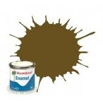 HUMBROL - MARRON PIERRE SOMBRE MAT - N187 - PEINTURE POUR MAQUETTE