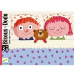 JEU DE CARTES BISOUS DODO - DJECO - DJ05176 - JEU POUR LES PETITS