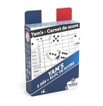 JEU DE YAM'S : 5 DES + BLOC DE SCORE - JEU DE VOYAGE TRADITIONNEL - DUCALE