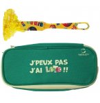 KIT LOTO BINGO 3 EN 1 : TROUSSE + BATON MAGNETIQUE JAUNE + 100 PIONS - CARTALOTO - ACCESSOIRES JEU, MATERIEL