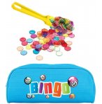 KIT LOTO BINGO 3 EN 1 : TROUSSE + BATON MAGNETIQUE JAUNE + 100 PIONS - LOTOQUIN - ACCESSOIRES JEU, MATERIEL