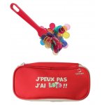 KIT LOTO BINGO 3 EN 1 : TROUSSE + BATON MAGNETIQUE ROUGE + 100 PIONS - CARTALOTO - ACCESSOIRES JEU, MATERIEL