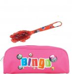 KIT LOTO BINGO 3 EN 1 : TROUSSE + BATON MAGNETIQUE ROUGE + 100 PIONS - LOTOQUIN - ACCESSOIRES JEU, MATERIEL