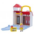 LA PETITE CASERNE DE POMPIERS PEPPA PIG - MINI UNIVERS TRANSPORTABLE - PEPPA LE COCHON