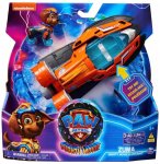 LA SUPER PAT PATROUILLE LE FILM : ZUMA ET HOVERCRAFT SON ET LUMIERE - FIGURINE CHIEN - VEHICULE DE LUXE - PAW PATROL THE MIGHTY MOVIE