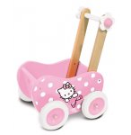 LANDAU EN BOIS HELLO KITTY POUPEE - VILAC - 4808 - PREMIER AGE