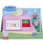 LE CAMION DE GLACE DE PEPPA  AVEC SON + ACCESSOIRE + FIGURINE PEPPA LE COCHON - HASBRO - F2186