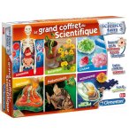 LE GRAND COFFRET DU SCIENTIFIQUE : ANATOMIE, BOTANIQUE, CRISTAUX, GEOLOGIE, PALEONTOLOGIE, ASTRONOMIE - LABO SCIENCES & JEU - CLEMENTONI - 52258