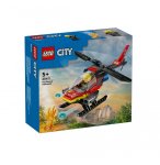 LEGO CITY 60411 L'HELICOPTERE DE SECOURS DES POMPIERS