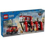 LEGO CITY 60414 LA CASERNE ET LE CAMION DE POMPIERS