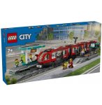 LEGO CITY 60423 LE TRAMWAY ET LA STATION DU CENTRE-VILLE