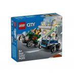 LEGO CITY 60459 PACK DE BOLIDES DE COURSE : AVION CONTRE LIT D'HOPITAL